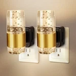 Led Lights Plug Into Wall, 2 Pack Acrylic Light,dimmable. Fixed Price $19.99.