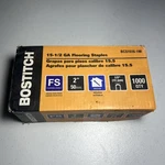 New Stanley Bostitch, 1000 Pack, 15-1/2 Gauge, 2" Hardwood Flooring Staple. Fixed Price $25.00.