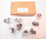 Haxvin Modern Rectangular Glass Frame Guard Set 8 Piece Black Finish. Fixed Price $49.99.