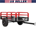 Heavy Duty Dump Cart Trailer ,1500LBS Garden Utility Steel Atv. Fixed Price $279.99.