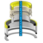 1070624K Loader Lift Cylinder Seal Kit Fits Caterpillar 416D. Fixed Price $27.33.