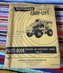 Pettibone Mulliken Cary-lift Parts Book Operating Maintenance Manual Pbom 251. Fixed Price $99.99.