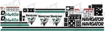 Vermeer D24X40A Decal Kit Drill - Printed/laminated 7 Year Outdoor Vinyl!. Fixed Price $275.00.