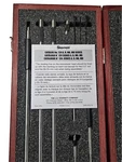Starrett 124DZ 2-32IN 0.001IN Inside Micrometer Set. Fixed Price $564.62.