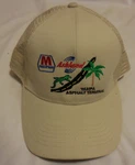 1 Oil Marathon Ashland Tampa Asphalt Terminal Florida Adjustcap Hat Vtg. Fixed Price $8.50.