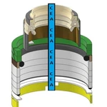 AH173444 Dipper Stick Arm Cylinder Seal Kit Fits John Deere. Fixed Price $162.56.