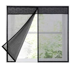 Ecyc Window Screen Self-adhesive Invisible (width HIGH)80X100CM, Black. Fixed Price $35.50.