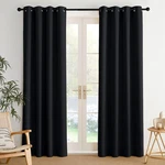 Grommet Blackout Curtains 84 Inch, Thermal Noise Reducing Drapes,. Fixed Price $36.81.