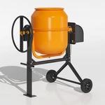 Dishup Cement MIXER,5.0 Cu.ft Concrete With Wheels For Stucco/seeds. Fixed Price $269.99.