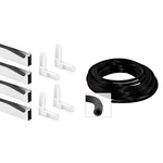 Prime-line Aluminum Screen Frame Kit 5/16" X 3/4" 36" White. Fixed Price $53.42.