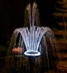 Pondmaster Led Light Ring Kits With Fountain Heads. Fixed Price $107.99.