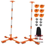 Boat Cover Support Poles Heavy Duty PACK,21 To Orange Aluminum (2 Pack). Fixed Price $112.48.