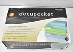 Deflecto Docupocket 3 Pack Stackable Letter Wall Pockets Link Together Clear. Fixed Price $13.29.