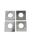 (4) 4"X4" Plates With 2IN Offset Hole 3/8. Fixed Price $49.99.