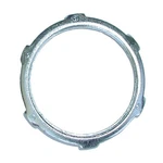 Bridgeport Fittings 102-S, 3/4", Zinc Plated Steel, Rigid Conduit Locknut, 100PC. Fixed Price $19.99.