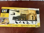 Toy Is New, Box Terrible Condition - Cat 420D Backhoe Loader 1:50. Fixed Price $49.99.