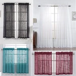 2 Piece Linen Textured Window Treatment Tiers/curtains Panels Drapes Set. Fixed Price $21.99.