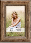 Icona Bay 4X6 Chestnut Brown Picture Frame - Rustic Wood Pattern Distressed. Fixed Price $9.99.
