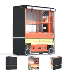 Heavy-duty Scissor Lift Cover 600D For Jlg Genie Skyjack Upright Reflective. Fixed Price $69.99.