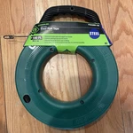 New Greenlee FTS438W-100 Magnum Pro Heavy Duty 1/4" 100' Steel Fish Tape Case. Fixed Price $96.00.
