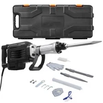Electric Demolition Jack Hammer 2800W Concrete Breaker Chisels Case Gloves. Fixed Price $179.21.