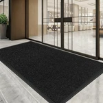 Black Commercial Entrance Mat Heavy Duty Rubber Door Restaurant Industrial. Fixed Price $187.49.