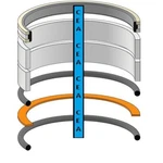AH149845 Bucket Cylinder Seal Kit Fits John Deere 544H Ll TC54H. Fixed Price $77.95.