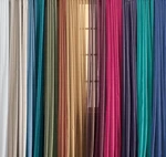 Elegance (2) Panels Sheer Window Curtains Drapes Set 84" Long Rod Pocket Solid. Fixed Price $8.51.