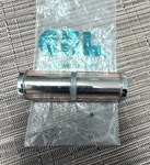 Crl Polished Chrome Cylinder Style Back-to-back Shower Door Knobs With Plastic. Fixed Price $16.00.