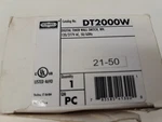 Hubbell DT2000W Digital Timer Wall Switch New, Open Box. Fixed Price $65.00.