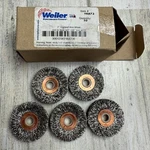 5 Weiler 16873 .014 Ss, 1/2"-3/8" A.h. Copper Center Crimped Wire Wheel. Fixed Price $60.12.