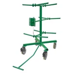 Greenlee 910 Spindle Wire Dispenser Holds Spools Than 36" Wide Wheels. Fixed Price $1745.00.