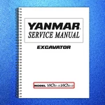 Yanmar VIO45-5 VIO55-5 Excavator Service Manual Bound Covers Xl Foldouts. Fixed Price $80.75.