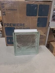 Box Of Glass Block - Seves 8X8X4 (7 3/4" 7/8") 0884 Cortina. Fixed Price $175.00.