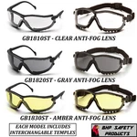 Pyramex V2G Safety Glasses/goggle Hybrid Anti-fog Lens Z87+ Choose Your Color!. Fixed Price $10.25.
