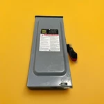 Square HU361RB Heavy-duty Non-fusible Safety Switch / Disconnect, 30A #1. Fixed Price $167.10.