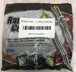09014 Coleman Range Cord - 3 Conductor Flat Vinyl (2) #6 & (1) #8 Wire. Fixed Price $19.99.