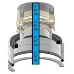 1543274C1 Dipper Loader Lift Bucket Clam Cylinder Seal Kit Fits Case 480F-680L. Fixed Price $49.81.