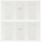 Air Vent 8"X16" White Aluminum Undereave Ridge System Mesh Screen 84211. Fixed Price $17.99.
