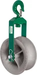 Greenlee 8018 18" Hook Sheave 8000 Lb Capacity, Steel, Mpn. Fixed Price $1049.23.