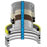 1113301 Steering Cylinder Seal Kit Fits Caterpillar 416-436BB. Fixed Price $57.09.