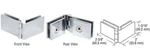 Crl Chrome 90 Degree Glass-to-glass Showcase Hinge EH136. Fixed Price $30.00.