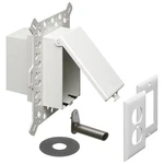 Arlington DBVM1W Low Profile Box Electrical W/ Weatherproof Cover White. Fixed Price $28.50.