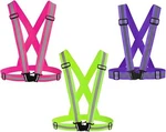 Reflective Running Gear 3PACK, Adjustable Safety Vests High Visible Refl.... Fixed Price $23.99.