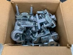 (10) Thomas & Betts 6211 Adjustable Angle Cable Tray Clamp 1"-1-1/4". Fixed Price $85.00.