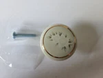 Nos Amerock 69128 Allison Round Cabinet Knob, 1-1/2 Diameter. Fixed Price $7.99.