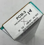 Panduit PCM-3 Wire Marker Cards, Pack Of 14. Fixed Price $17.52.