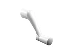 Fhc H3712 5/16" Bore - White Casement Operator Crank Handle (single Pack). Fixed Price $5.73.