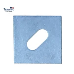 3" X Galvanized Flat Square Plate Washer - 5/8" Inside Diameter 6 Gauge Ste. Fixed Price $103.53.