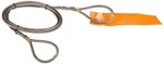 Mazzella Hand Taper Concealed Wire Rope Sling, Eye-and-eye, 6 X 37 Fiber Cor. Fixed Price $28.00.